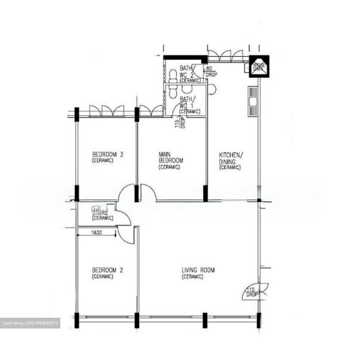 Blk 15 Joo Seng Heights (Toa Payoh), HDB 4 Rooms #551814861